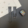 APPLE WATCH STRAP STITCHING MONOGRAM LEATHER
