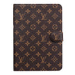 Luxury Canvas Monogram Leather Fresh Summer Theme Pattern Apple iPad case