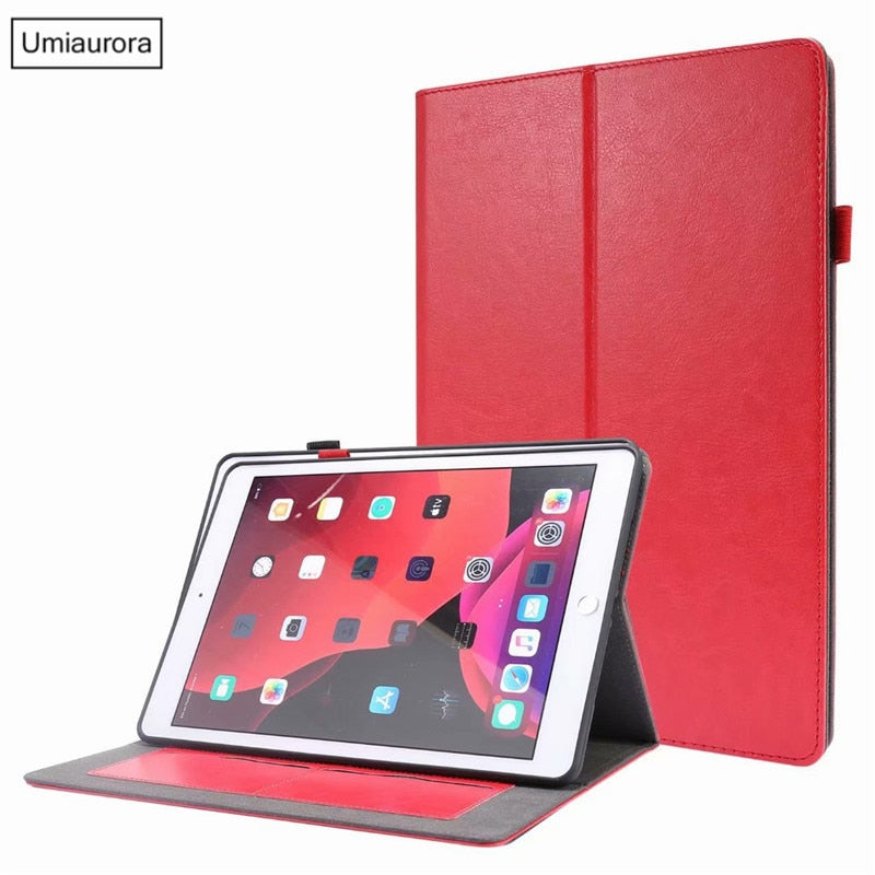 Leather Case with Inside Pocket for iPad