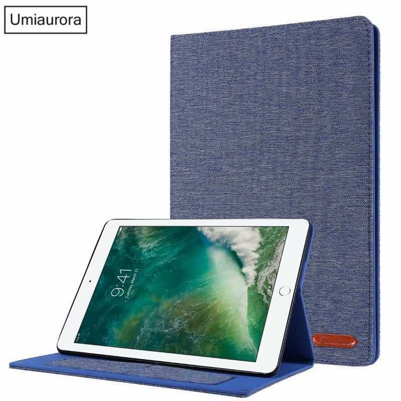Leather Case with Inside Pocket for iPad