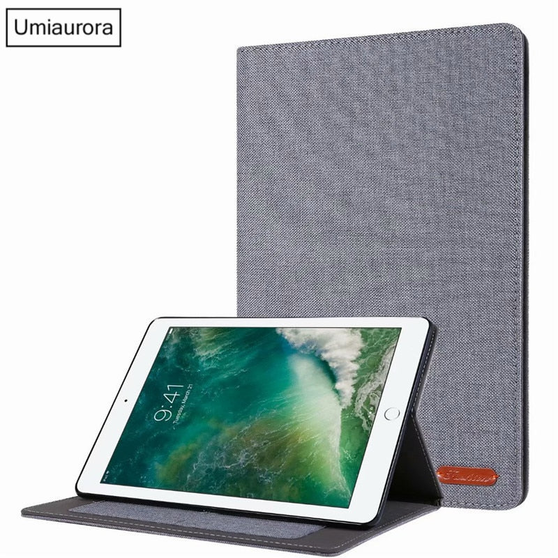 Leather Case with Inside Pocket for iPad