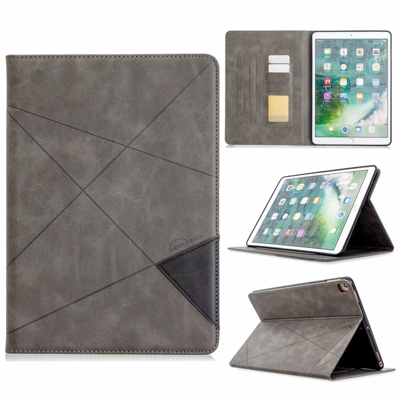 Leather Case with Inside Pocket for iPad