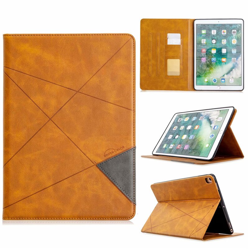 Leather Case with Inside Pocket for iPad