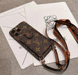 Luxury LV Series: Multi-Function iPhone Wallet Case