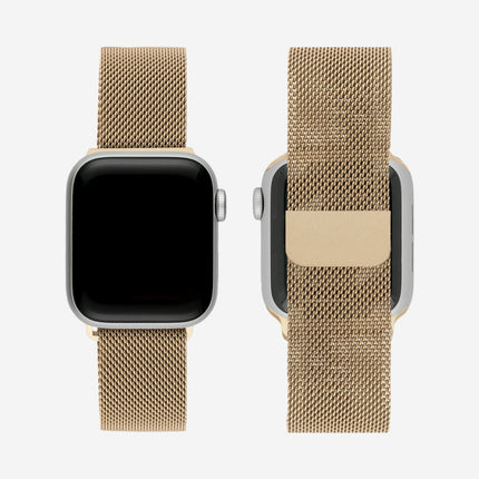 Milanese Loop Apple Watch Band - Vintage Gold