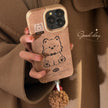 Suede for 17promax iPhone case iPhone 15 West Highland Puppy 14 Plush rope 13 Soft 16 sets