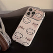Cream cute puppy for iphone16 apple 15 mobile phone case 17promax cortex 11 generation hair 14 soft cover