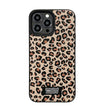 Maillard leopard print iPhone case iPhone16 autumn and winter 17 for 14 leather print 15promax autumn and winter personality