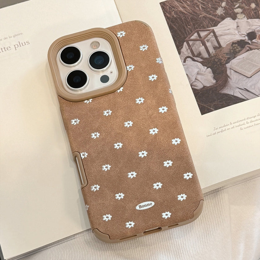 Gilt suitable for iphone17 Apple 16promax mobile phone case 15 autumn and winter brown fluff 14 suede 13 anti-drop