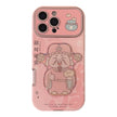 Pink God of Wealth gift for iphone16 iPhone case 14promax cortex 15 three-dimensional 17 New Year