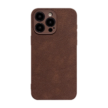 Applicable to iPhone15 iPhone case 14promax Maillard brown ins moon pit pattern 11 cortex 13 premium X