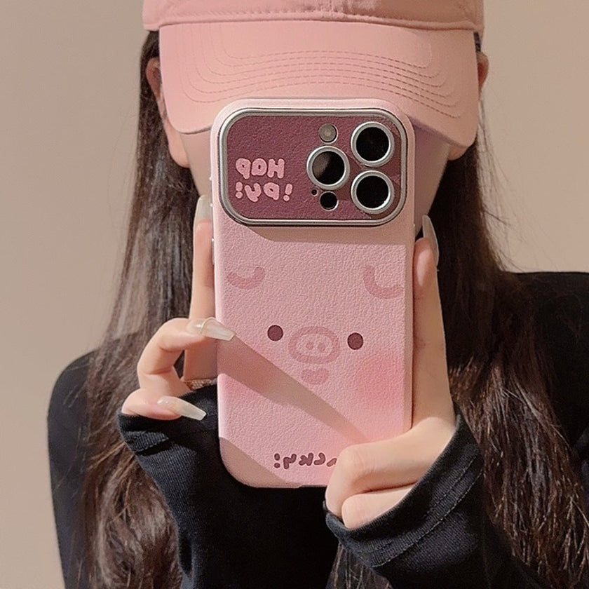 Applicable to Apple 15promax mobile phone case iphone16 super cute pig duckling 17 cortex 13 anti-drop 12