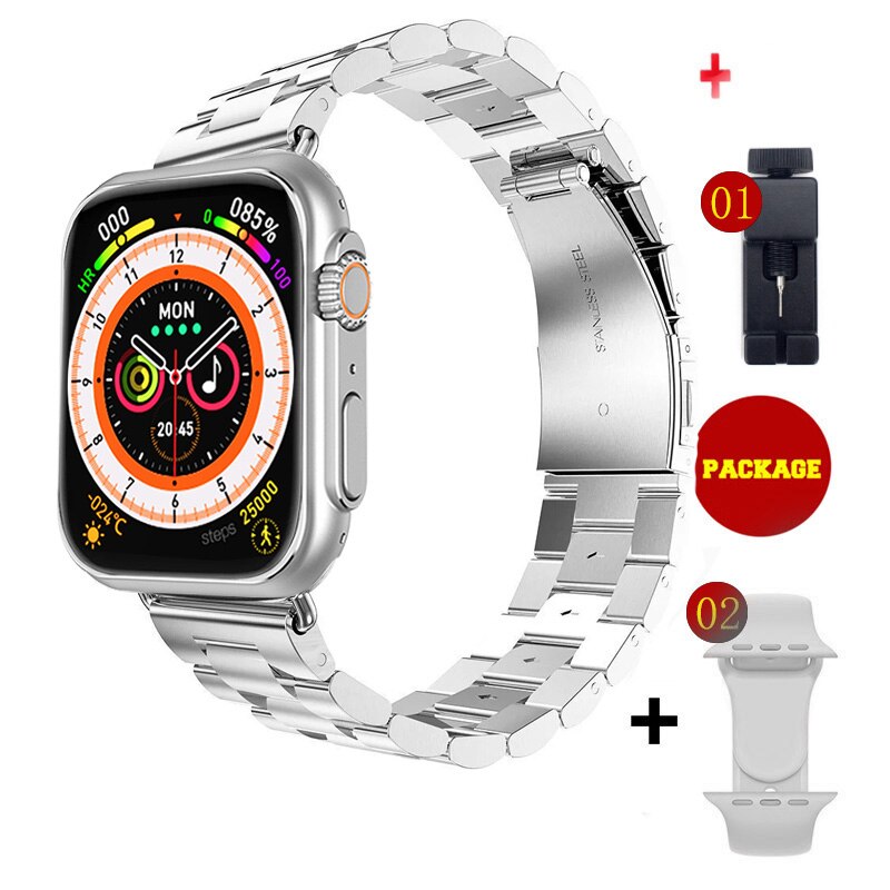 NEW Ultra Watch Men Smart Watch Series 8 NFC Door Access Smartwatch For Android Apple Phone Watch Bands