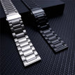 Silver Titanium Watch Band