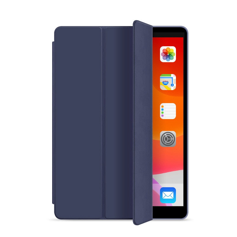 Silicone Tri-Fold Stand Case for iPad