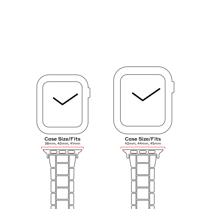 Apple Watch Band in Bright Orange