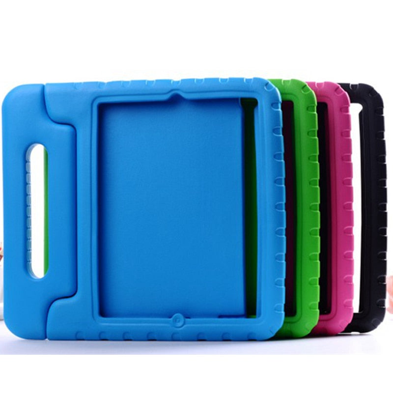 Kids Shockproof Case for Apple iPad with Handle & Stand