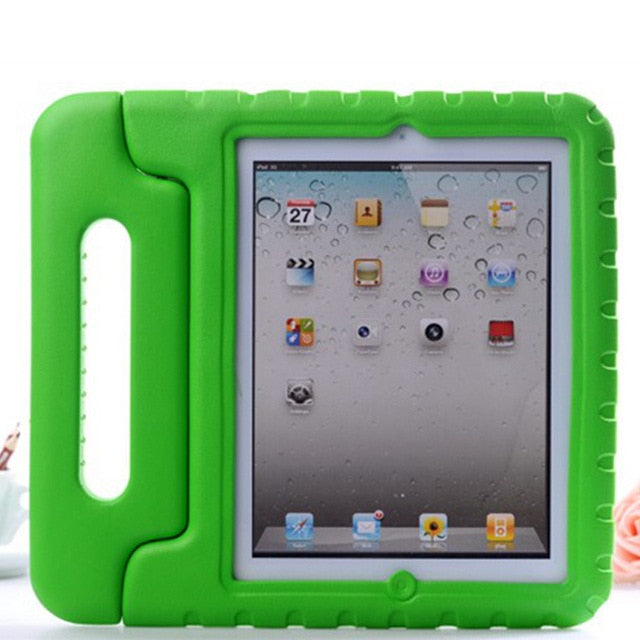 Kids Shockproof Case for Apple iPad with Handle & Stand